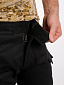 Брюки UTL, fleece, 97%CO 3%PL, Canvas, black