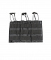 Подсумок без клапана тройной 22*15*3,5, black
