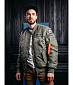Лётная куртка MA-1 PATCH bomber, green