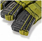 Подсумок без клапана тройной 22*15*3,5, olive