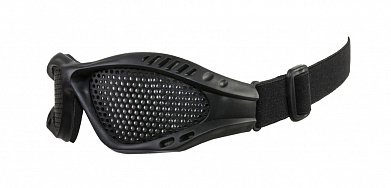 Очки защитные сетка (перфорация), black
