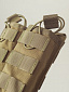 Подсумок без клапана двойной 15*15*3,5, olive