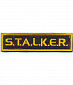 Нашивка на липучке "S.T.A.L.K.E.R." прямоугольная