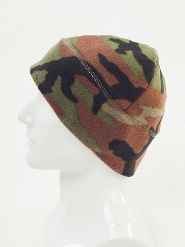 Шапка флисовая Stalker Military, woodland